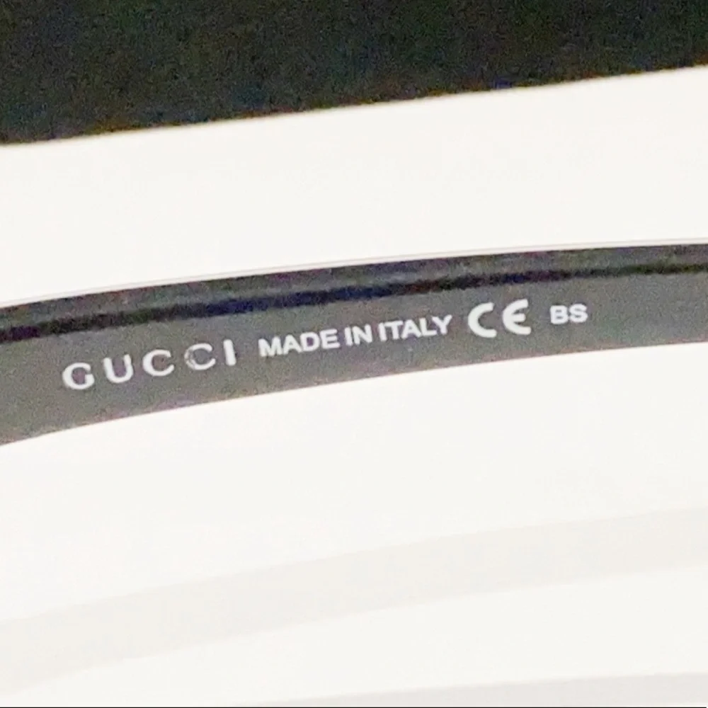 Authentic Gucci luxury designer signature prescription eyeglasses frames
